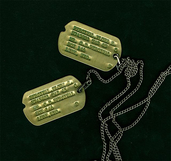 4 Gold or nickel plated finish Military GI Dog Tags Metaza made in USA Chewbarka 