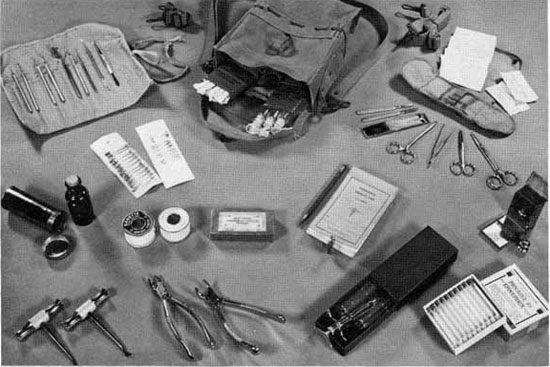 9710000 - Kit, Dental Officer's, Complete