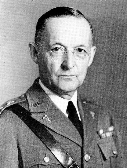 Portrait of The Surgeon General, Major General Charles R. Reynolds (1877-1961), MC. This General Officer was appointed by the US President, with the advice and consent of the Senate, for a 4-year term, and served as Surgeon General from June 1, 1935 to May 31, 1939.