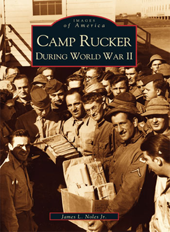 Book (series “Images of America”) related to Camp Rucker during World War II. Written by James L. Noles, Jr., Arcadia Publishing, 2002 (the cover illustrates mail call). The 313th Station Hospital was officially activated at Camp Rucker, Ozark, Alabama on 29 March 1943.